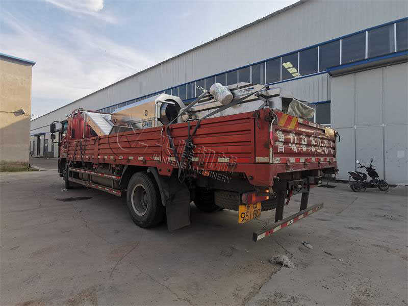 滾筒清洗瀝水設備發貨