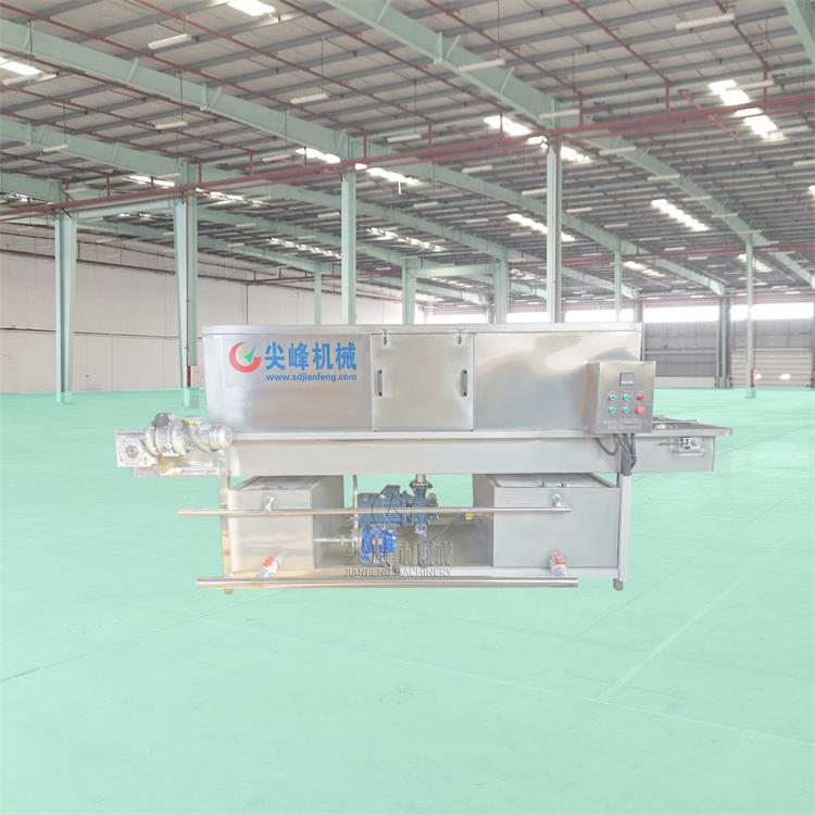 兩段獨立清洗塑料箱清洗機