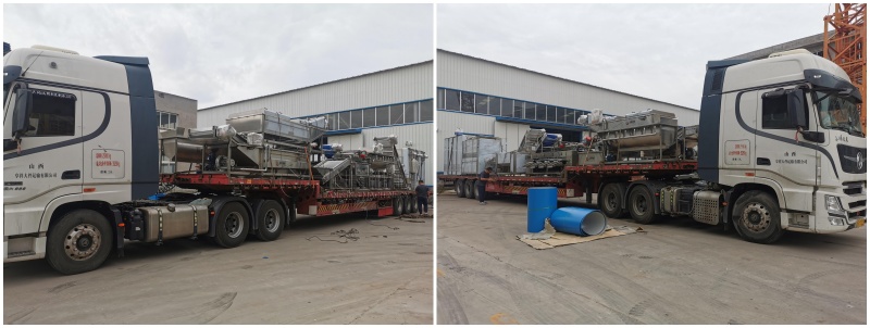 山西省婁煩縣薯芋類脫水加工設備成功投用