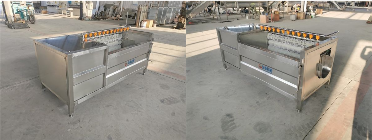 薯芋類毛輥去皮清洗機器設備