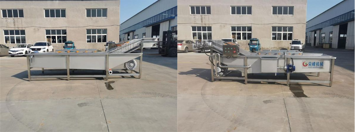 葉菜類噴淋氣泡清洗機(jī)器設(shè)備