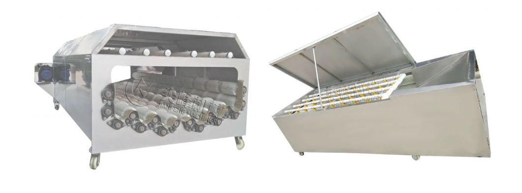 三輥對滾清洗機