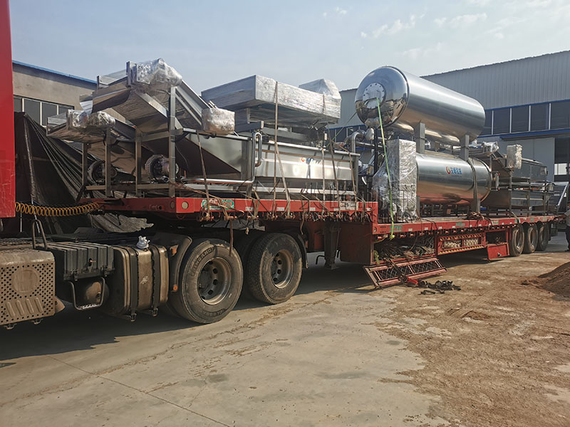 武漢定制化袋裝鹵制品加工設(shè)備完成生產(chǎn)順利出貨