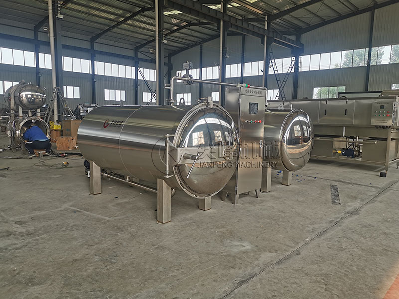 雙鍋并聯殺菌鍋