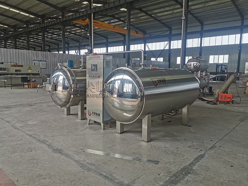 雙鍋并聯殺菌鍋