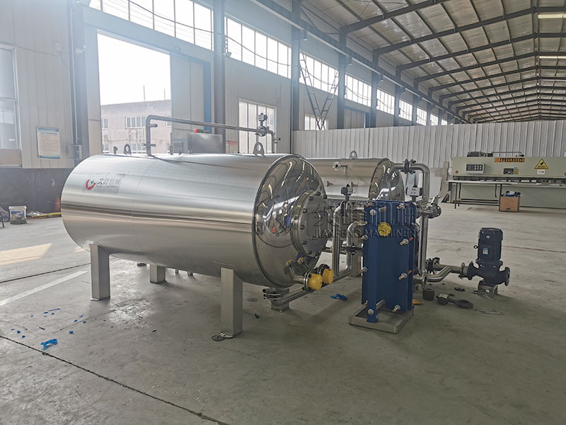 雙鍋并聯殺菌鍋