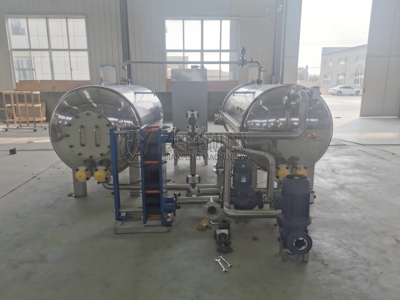 雙鍋并聯殺菌鍋