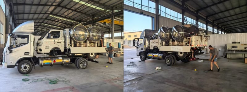 雙鍋并聯(lián)高壓殺菌鍋正式交付重慶客戶